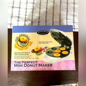 Never used mini donut maker